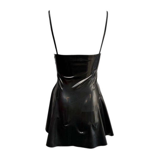 MONNIK | Silhouet Collection: Latex Handmade Mini dress Cosplay