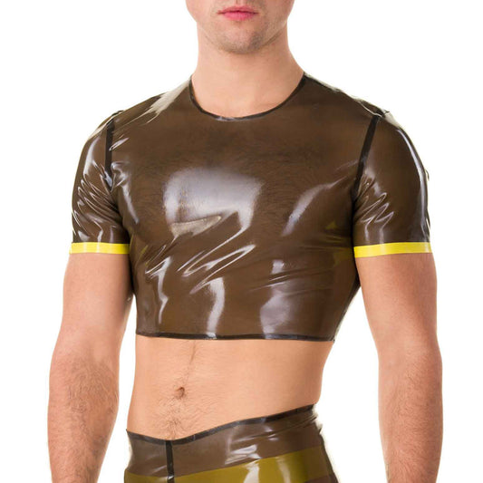 MONNIK | Obsidian Series: Latex handmade Semi-Transparent Black fashionable - Detail view - MONNIK Obsidian Collection
