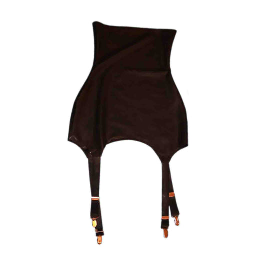MONNIK Latex Tights with Belt - Detail view - MONNIK Silhouet Collection
