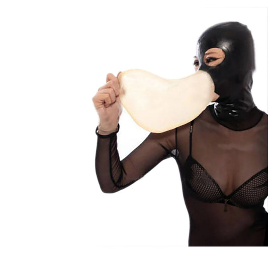 MONNIK | Visage Collection: MONNIK Blue Latex Hood Rubber