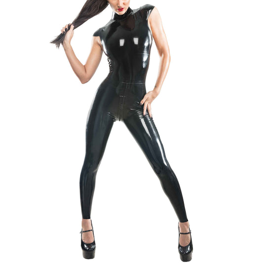 MONNIK | Silhouet Collection: Latex Handmade high neck latex