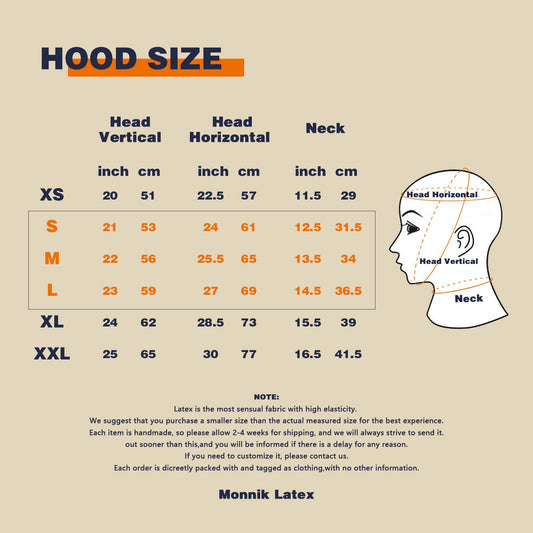 MONNIK | Visage Collection: MONNIK Latex Face Mask Unisex