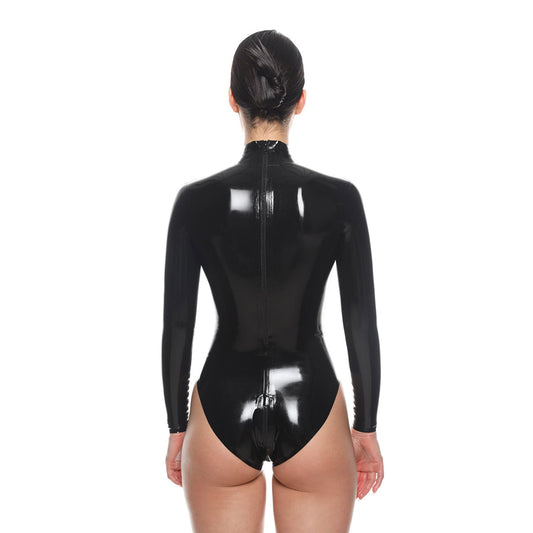 MONNIK | Silhouet Collection: Latex Open crotch lingerie erotique