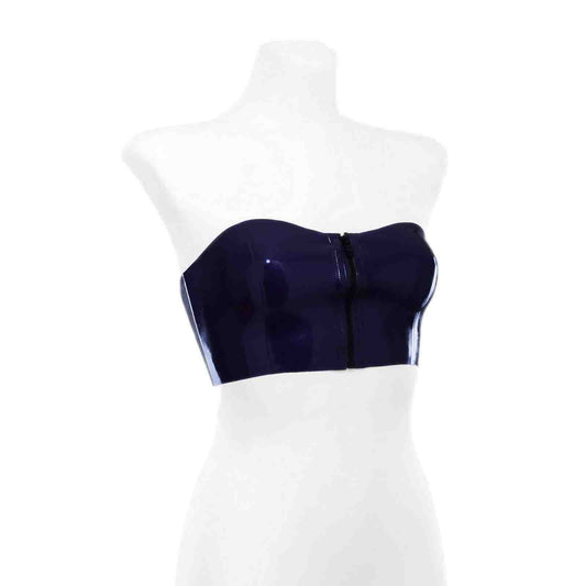 MONNIK Purple Latex Tight women - Front view - MONNIK Silhouet Collection
