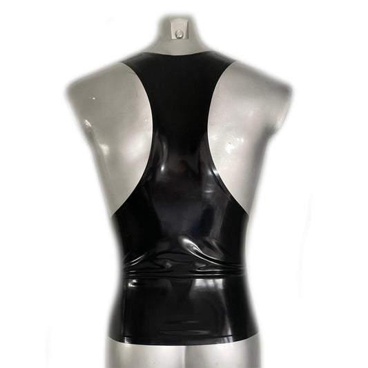 MONNIK | Obsidian Series: Latex Handmade Stylish Men's Muscle - Detail view - MONNIK Obsidian Collection