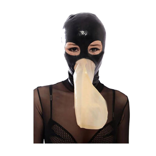 MONNIK | Visage Collection: MONNIK Blue Latex Hood Rubber