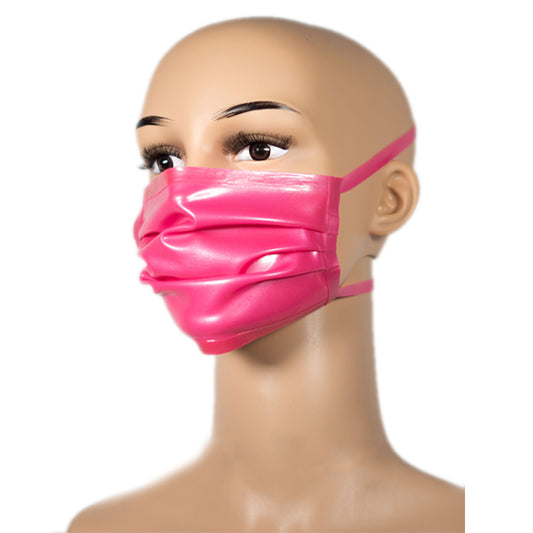 MONNIK | Visage Collection: Latex Face Mask Pleated Style