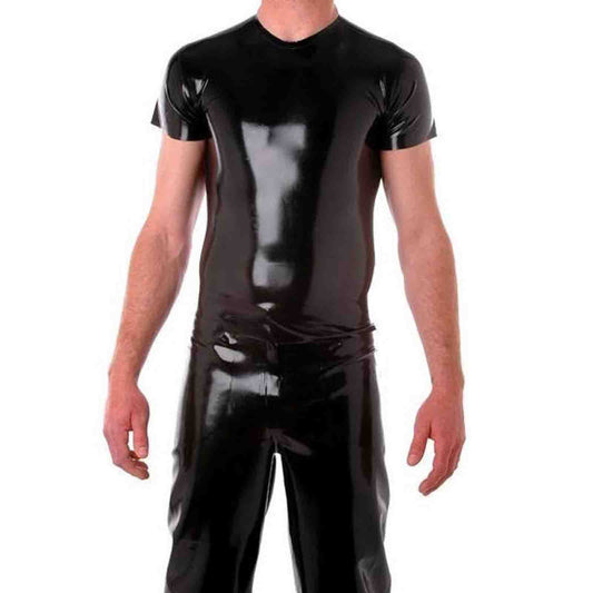 MONNIK Latex Classic Tee Custom - Front view - MONNIK Silhouet Collection
