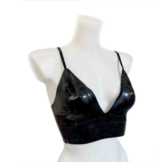 MONNIK Latex Sweetheart Long Line - Detail view - MONNIK Silhouet Collection