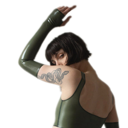MONNIK | Extremities Collection: MONNIK Latex Fetish Length Fingerless