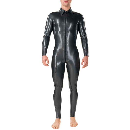 MONNIK | Silhouet Collection: Latex Handmade fashion Catsuit with