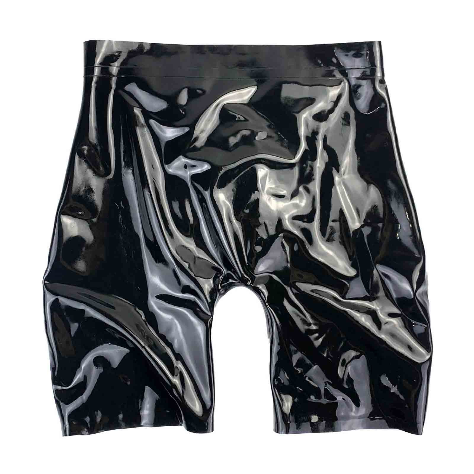 Shiny Yellow Latex Men's Briefs - Handmade Swim & Clubwear - Available Sizes XS-XXL
