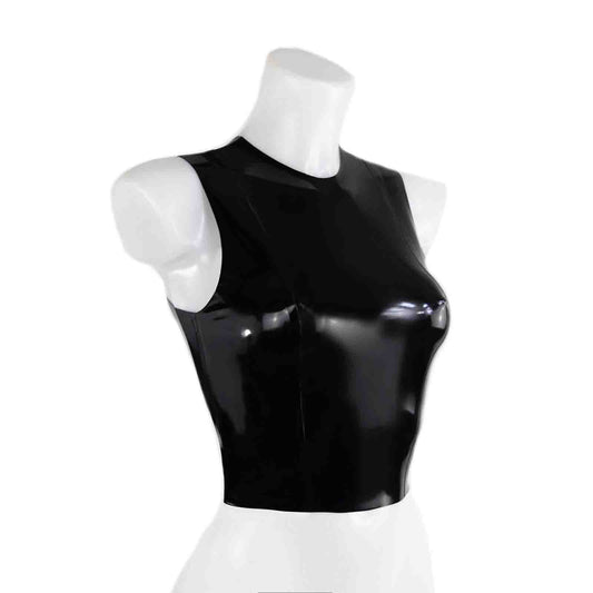 MONNIK Black Latex Tight women - Detail view - MONNIK Silhouet Collection