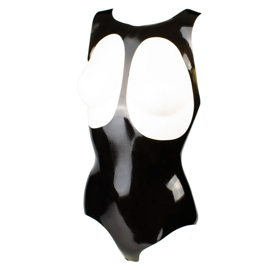 MONNIK | Obsidian Series: Latex Handmade fashion open cups - Detail view - MONNIK Obsidian Collection