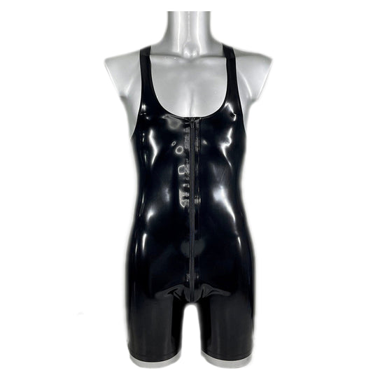 MONNIK | Silhouet Collection: Latex Handmade Men's Singlet Suit