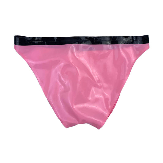 MONNIK | Silhouet Collection: MONNIK Latex Men Briefs Pink