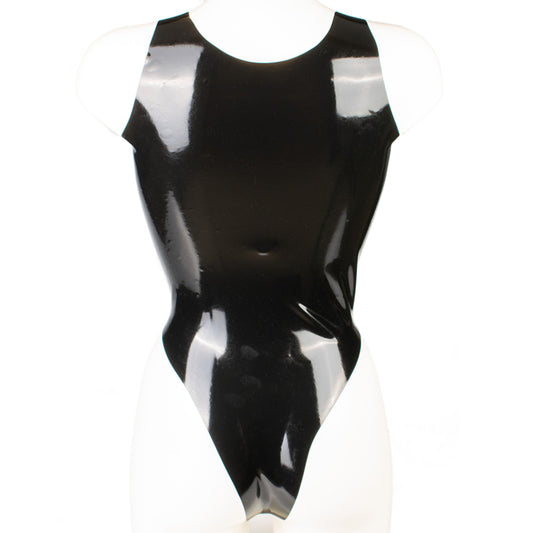MONNIK | Obsidian Series: Latex Handmade fashion outfit V - Detail view - MONNIK Obsidian Collection