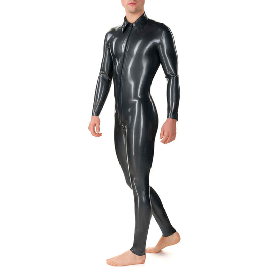 MONNIK | Silhouet Collection: Latex Handmade fashion Catsuit with