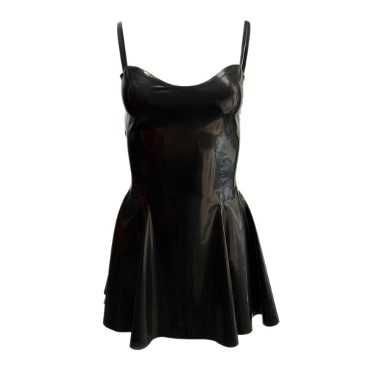 MONNIK | Silhouet Collection: Latex Handmade Mini dress Cosplay