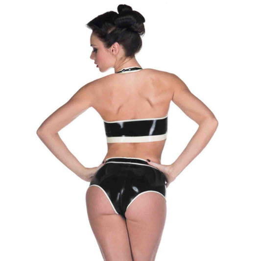 MONNIK | Silhouet Collection: MONNIK Latex Lingerie set with