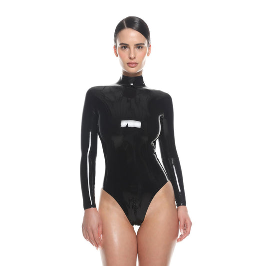 MONNIK | Silhouet Collection: Latex Open crotch lingerie erotique