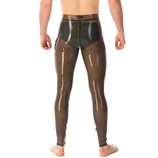 MONNIK | Obsidian Series: Latex Handmade Classic Skinny leggings - Detail view - MONNIK Obsidian Collection