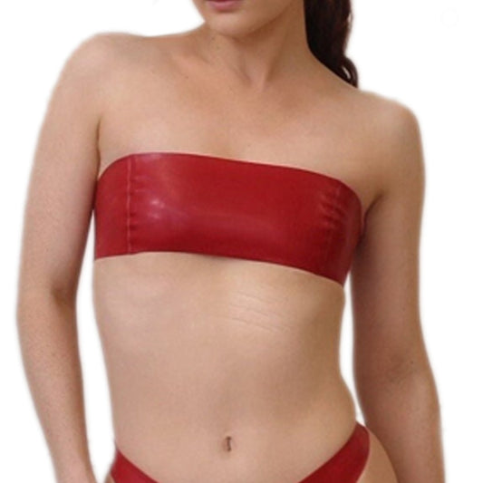 MONNIK | Silhouet Collection: MONNIK Latex Tight Strapless Bustier