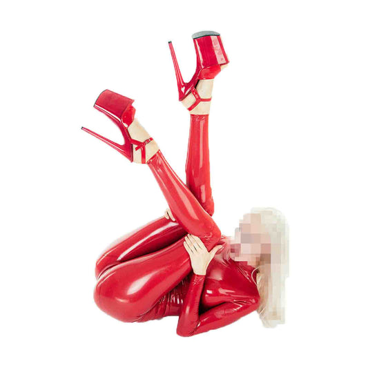 MONNIK Latex suit Tight Rubber - Front view - MONNIK Silhouet Collection