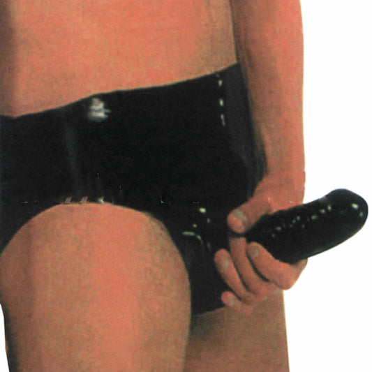 MONNIK | Silhouet Collection: MONNIK Latex Rubber Men Briefs