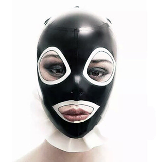 MONNIK | Visage Collection: Latex Mask Rubber Hood Open