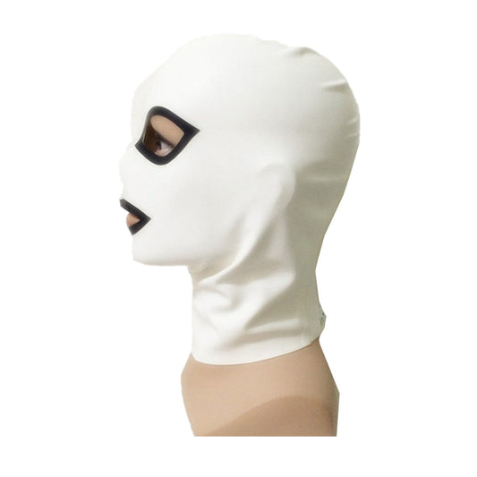 MONNIK | Visage Collection: MONNIK White Latex Unisex Hood
