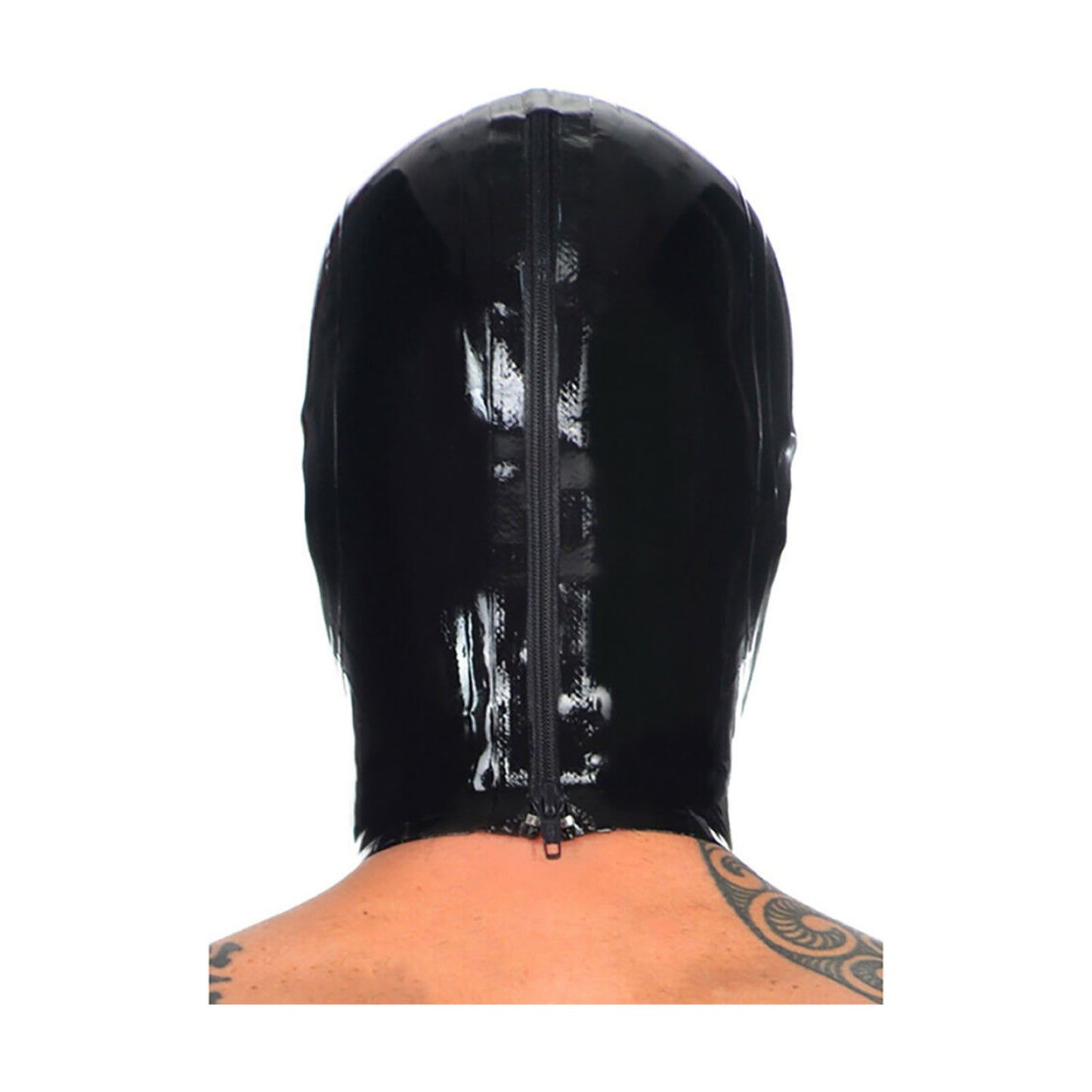 MONNIK Latex Hood Mask Open - View 4 - MONNIK Visage latex fashion