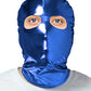 Lycra Masken Spandex Hoods Shiny Metallic Open Eyes Masks Costumes Cosplay Accessories