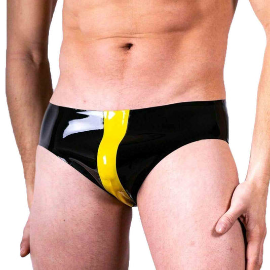 MONNIK | Silhouet Collection: MONNIK Black and Yellow Trim