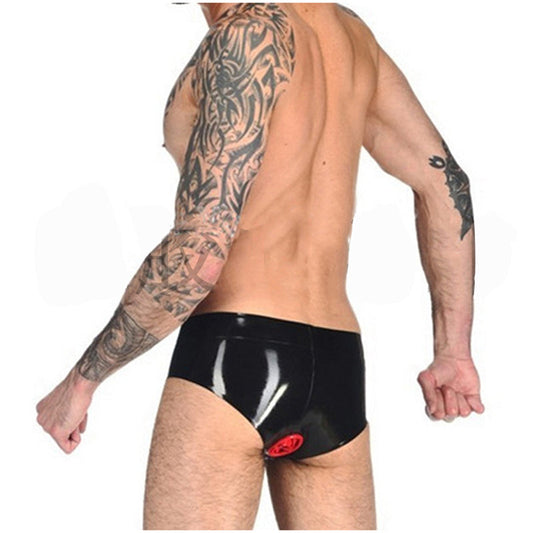 MONNIK | Silhouet Collection: MONNIK Latex Men Briefs Shorts