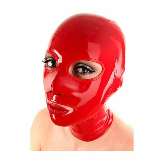 MONNIK | Visage Collection: MONNIK Red Latex Fashion Mask