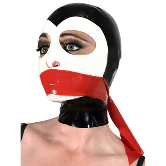 MONNIK | Visage Collection: MONNIK Latex Unisex Mask White&Black