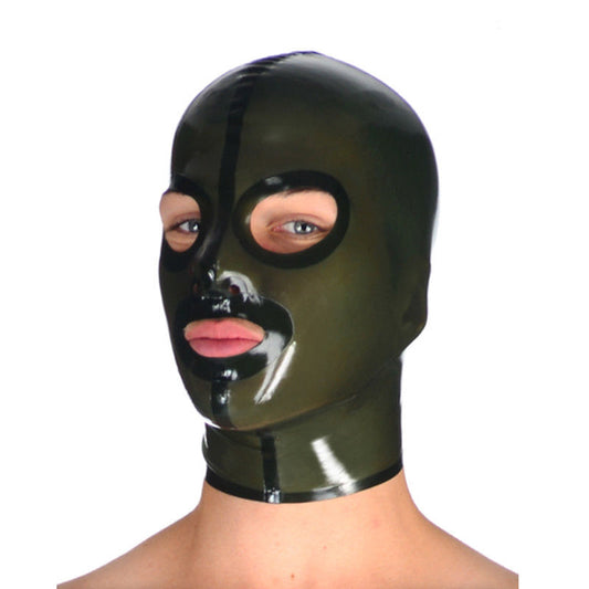 MONNIK | Visage Collection: MONNIK Latex Mask Hood Fashion