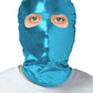 Lycra Masken Spandex Hoods Shiny Metallic Open Eyes Masks Costumes Cosplay Accessories