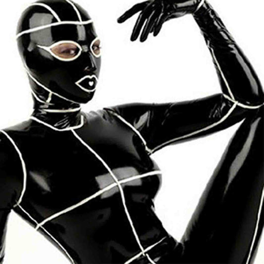 MONNIK | Silhouet Collection: MONNIK Latex suit Tight women