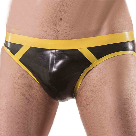 MONNIK | Silhouet Collection: MONNIK Latex Men Thong Style