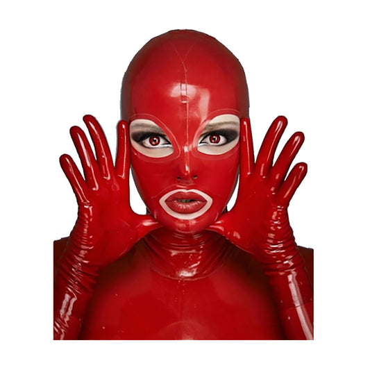 MONNIK | Visage Collection: MONNIK Red Latex Fashion Unisex