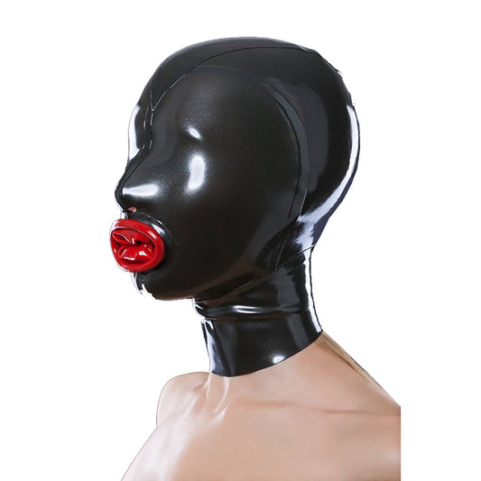 MONNIK | Visage Collection: MONNIK Latex Hood Black Unisex