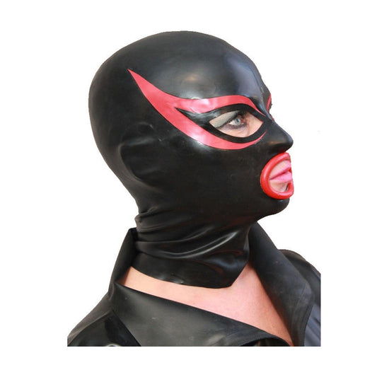 MONNIK | Visage Collection: MONNIK Latex Hood Mask Flying