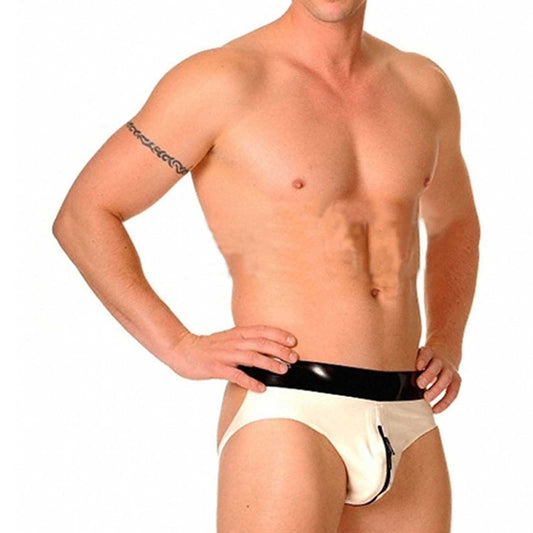 MONNIK | Silhouet Collection: MONNIK Latex Men Briefs Shorts